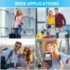 Passport Holder Wallet for Family, RFID Blocking Travel Document Organizer Multiple Passport Wallet for Men & Women, Waterproof Travel Essentials - Image 7