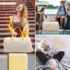 LOVEVOOK Travel Duffle Bag, Weekender Bag for Women with Toiletry Bag, Carry on Overnight Bag with Shoe Compartment, Gym Duffel Bag with Wet Pocket, Mommy Hospital Bags for Labor and Delivery - Image 6