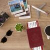 Passport and Vaccine Card Holder Combo, PU Leather Passport Holder with Vaccine Card Slot Passport Case Cover Protector Wine Red Passport Wallet for Men Women Family - Image 7
