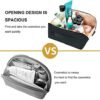 Portable Makeup Bag Opens Flat for Easy Access,Waterproof Cosmetic Bag Toiletry Bag,Travel Accessories Overnight Bag for Toiletries and Daily Use,Gifts for Women - Image 5