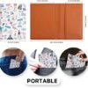 Leather Passport Holder Cover Passport Cover Passport Case Waterproof Wallet Travel Essentials For Women Men Family - Image 7