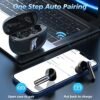Wireless Earbuds V5.3 Bluetooth Headphones 48 Hrs Playtime with LED Power Display Charging Case, IPX5 Waterproof Deep Bass Stereo Earphones with Mic for Android iOS Cell Phone - Image 6