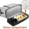 Travel Weekender Bag for Women, Overnight Bag with Shoe Compartment Oversized Travel Duffel Bag Carry On Tote 21" - Image 3