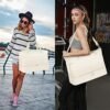 Gym Bag for Women Weekender Bag - Travel Duffle Bag with Waterproof Shoe Compartment 3pcs Set Carry On Overnight Bags for Business Trip Travel Gym Yoga Sports - Image 7
