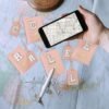 Initial Passport Cover Holder and Luggage Tag Set with Alphabet Chenille Letter Patch for Women Teenager Girls, PU Leather Traveling Bag Suitcase Identifier Pink M - Image 7