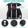 Laptop Backpack for Women, 15.6 Inch Work Bag, School Backpack for Teen Girls, Wide Open Large Backpack Purse with USB Charging Port, Casual Daypacks for Travel College Business, Black - Image 5