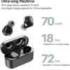 TOZO NC7 All-Function Hybrid Active Noise Cancelling Wireless Earbuds, Bluetooth 5.3 Headphones with Ultra Long 72H Playtime, in-Ear Detection, App Customization, Immersive Sound Deep Bass Headset - Image 5