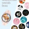 HUAKUA Smart Watches for Women Men (Answer/Make Calls) Compatible with iPhone/Android Phones, Reloj para Mujer Hombre Round Fitness Tracker with Heart Rate Monitor Sleep/Steps Tracker Waterproof Pink - Image 5
