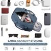 Sport Duffel Bag, Gym Bag with Shoes Compartment and Wet Pocket,Travel Duffel Bag for Man and Women,Sport Gym Tote Bags for Swimming Yoga, Weekend Overnight Bag Carry on Bag - Image 5