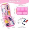 2 Pack DIY Pill Organizer with 175 Pcs Upgraded Pre-Cut Medicine Labels, Foldable Pocket Pharmacy for Travel Daily, Travel Essentials Mini Pill Container 7 Day Pill Case, Pink - Image 7