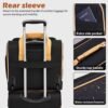 Coolife Luggage 4 Piece Set Suitcase Expandable TSA lock spinner softshell - Image 4