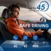Bluetooth Headset with AI Noise Canceling Microphone, Stereo HiFi Bluetooth Headphones, Wireless Headset with USB Dongle for Computer Office Call Center Skype Zoom Meeting Trucker - Image 6