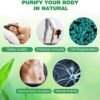 Foot Pads, 20PCS Deep Cleansing Foot Pads | Natural Bamboo Vinegar Ginger Powder Foot Pads for Relieve Stress Better Sleep | Ginger Foot Pads for Your Good Feet (Gold) - Image 4