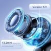 Wireless Earbuds Bluetooth Headphones, 40H Playtime Stereo IPX5 Waterproof Ear Buds, LED Power Display Cordless in-Ear Earphones with Microphone for iOS Andriod Cell Phone Sports - Image 2