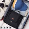 Fixwal Travel Toiletry Bag for Women and Men, Water-resistant Toiletry Bag for Men, Multi-organization Travel Toiletries Organizer Bag Dopp Kit Shaving Bag for Bathroom and Shower, Black - Image 7