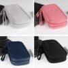 Electronics Accessories Case, Universal Electronics Accessories Organizer Pouch Bag, Waterproof Portable Cable Organizer Bag, Travel Gear Carry Bag for Cord, Charger, Flash Drive, Phone,SD Card,Pink - Image 7