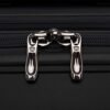 Traveler's Choice Pagosa Indestructible Hardshell Expandable Spinner Luggage, Black, Check-in Only - Image 6