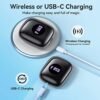 Bluetooth Headphones V5.3 Wireless Earbuds 50Hrs Battery Life with Wireless Charging Case & LED Power Display Deep Bass IPX7 Waterproof Earphones Microphone Stereo Headset for TV Smart Phone Laptop - Image 2