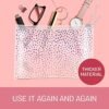 Ziploc Reusable Travel Makeup and Accessory Bag, Great for School or Work - Image 5