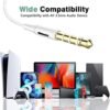 [2 Pack] WEIZY Aux Earbuds, Vize 3.5mm Wired Headphones Noise Isolating Earphones Volume Control & Built-in Microphone Compatible with iPhone/Samsung/Android/MP3/MP4 - Image 6