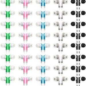 100 Pack Kids Earbuds Wired Earphones Wired Earbuds Multipack Earbuds Earphones Headphones Earbuds for School Library Museum Classroom Students