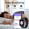Smart Watch(Call Receive/Dial), Full Touch Screen SmartWatch for Android and iOS Phones Compatible Fitness Tracker with Heart Rate,Sleep,Blood Oxygen,Step Counter for Men Women - Image 6