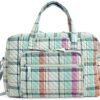 Vera Bradley Women's Cotton Weekender Travel Bag