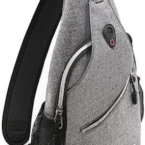MOSISO Sling Backpack, Multipurpose Crossbody Shoulder Bag Travel Hiking Daypack