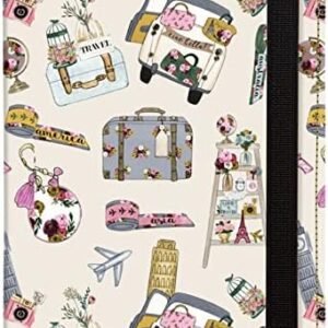 Passport Holder Cover,Travel Wallet RFID Blocking,Cute Passport Case with Credit Card Slots Travel Essentials for Women/Men (The Traveler)