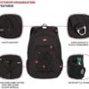 SwissGear 1186 Bungee Backpack, Black, 17-Inch - Image 3