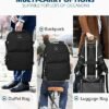 Hynes Eagle 20L Travel Backpack Carry on Backpack Women Men Personal Item Bag for Spirit Airlines Small Nylon Laptop Backpack 14 inches Black - Image 9