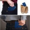 Passport Holder Cover Wallet Case RFID Blocking Leather Card Slot Travel Accessories Documents Organizer Protector for Women Men, Navy Blue - Image 5