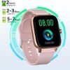 Smart Watches for Women (Call Receive/Dial), Smart Watch for Android and iOS Phones, 1.7'' Touch Screen Smartwatch, Fitness Tracker with Pedometer, Alarm Clock, 7 Sports Modes (Gold) - Image 5
