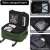 ECOHUB 16'' Travel Backpack Carry On Underseat Airline Approved Personal Item Travel Bag with Multi-Pockets Laptop Backpack Casual Daypack Small Backpack Lightweight for Women Men, Green - Image 5