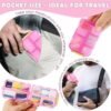 2 Pack DIY Pill Organizer with 175 Pcs Upgraded Pre-Cut Medicine Labels, Foldable Pocket Pharmacy for Travel Daily, Travel Essentials Mini Pill Container 7 Day Pill Case, Pink - Image 5