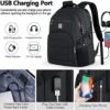 Bagsure Travel Laptop Backpack, Business Water Resistant Laptop Backpack with USB Charging Port, College Bag for Men & Women - Image 2