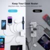 100W GaN 6 Port USB C Charging Station Hub Block Wall Charger Power Strip Adapter Plug Cube for iPad iPhone 15 14 13 12 11 Pro Max Pixel Note Galaxy - Image 5