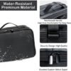 Hanging Toiletry Bag for Men and Women, BAGSPRITE Travel Bag for Toiletries, Water-resistant Shaving Bag for Men Travel, Toiletry Bags for Traveling, Large Travel Size Toiletry Organizer, Travel Case Kit Accessories - Image 4