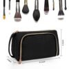 CUBETASTIC Makeup Bag, Small Cosmetic Bag with Makeup Brush Comparment, 2 in 1 Cute Make Up Organizer Pouch for Women Girls, Portable Travel Toiletry Bag - Image 7