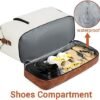 Travel Weekender Bag for Women, Overnight Bag with Shoe Compartment Oversized Travel Duffel Bag Carry On Tote 21" - Image 4