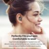 TOZO NC9 Hybrid Active Noise Cancelling Wireless Earbuds, in Ear Headphones IPX6 Waterproof Bluetooth 5.3 Stereo Earphones, Immersive Sound Premium Deep Bass Headset Matte Black - Image 2
