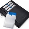 RFID Blocking Sleeve Anti Theft 6 Credit Card and 3 Passport Holder Wallet Pocket - To protect your valuable information from theft（coloured） - Image 4