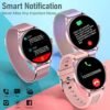 Smart Watch, BOCLOUD Smart Watches for Women Men, iPhone Android Smart Watch with Blood Oxygen/Heart Rate/Sleep Monitor, IP68 Waterproof Fitness Tracker with 20 Sport Modes - Image 4