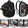 Sowaovut Travel Laptop Backpack Anti-Theft Bag with usb Charging Port and Password Lock Fit 16 Inch Laptops for Men Women - Image 3