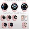 Smart Watch, BOCLOUD Smart Watches for Women Men, iPhone Android Smart Watch with Blood Oxygen/Heart Rate/Sleep Monitor, IP68 Waterproof Fitness Tracker with 20 Sport Modes - Image 3