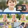 Digital Camera,Kids Camera with 32GB Card,Nsoela FHD 1080P 44MP Compact Vlogging Camera,Point and Shoot Camera 16X Digital Zoom, Portable Mini Kids Camera for Teens Students (Black) - Image 5
