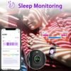 Wwzzey Smart Watch for Men/Women (Answer/Make Call), 1.7 Touch Screen Activity Tracks with Heart Rate Blood Oxygen Sleep Monitor, 28 Sport Modes, AI Voice, Compatible with Android and iOS Phones - Image 7