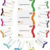 Boxiki Travel RFID Blocking Sleeves, Set with Color Coding | Identity Theft Prevention RFID Blocking Envelopes and Passport Covers
