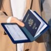 TIGARI Passport Holder Women Men, Travel Must Haves Passport Wallet, PU Leather Passport Cover Protector, Travel Essentials Passport and Vaccine Card Holder Combo, Slim Travel Accessories - Image 4