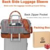 IBFUN Weekender Bags for Women, 21" Weekender Travel Bag, Travel Duffle Bag with Shoe Compartment Carry on Overnight Duffel Bag for Weekend Travel Business Trip, 3PCS - Image 5